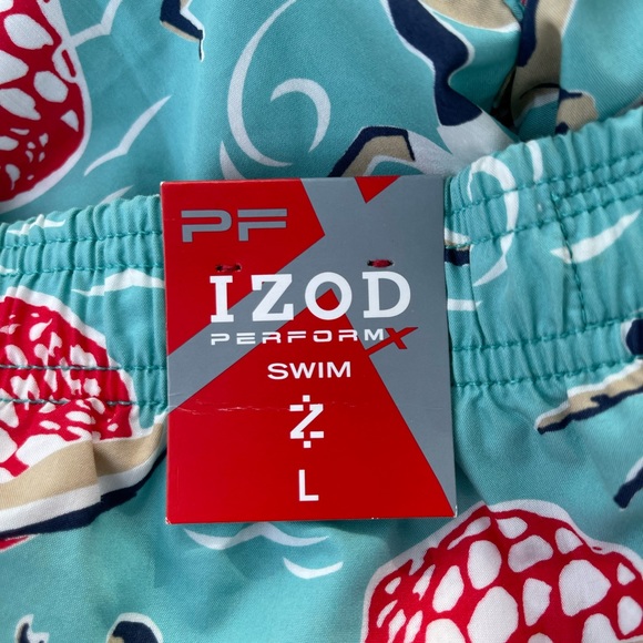 Vintage Izod PerformX Swim Trunks Size L - Picture 7 of 13